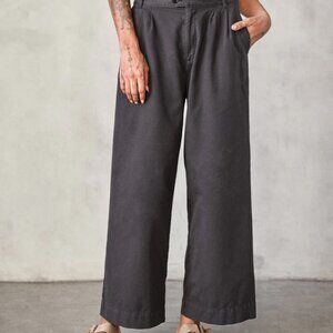 Outerknown Summerland Trouser in Washed Black